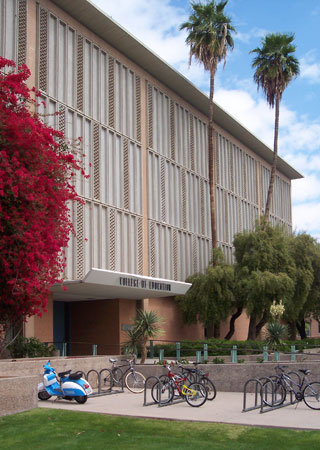 Arizona State University's modern campus