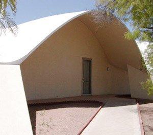 Los Arcos Methodist Church designed by Felix Candela in Phoenix