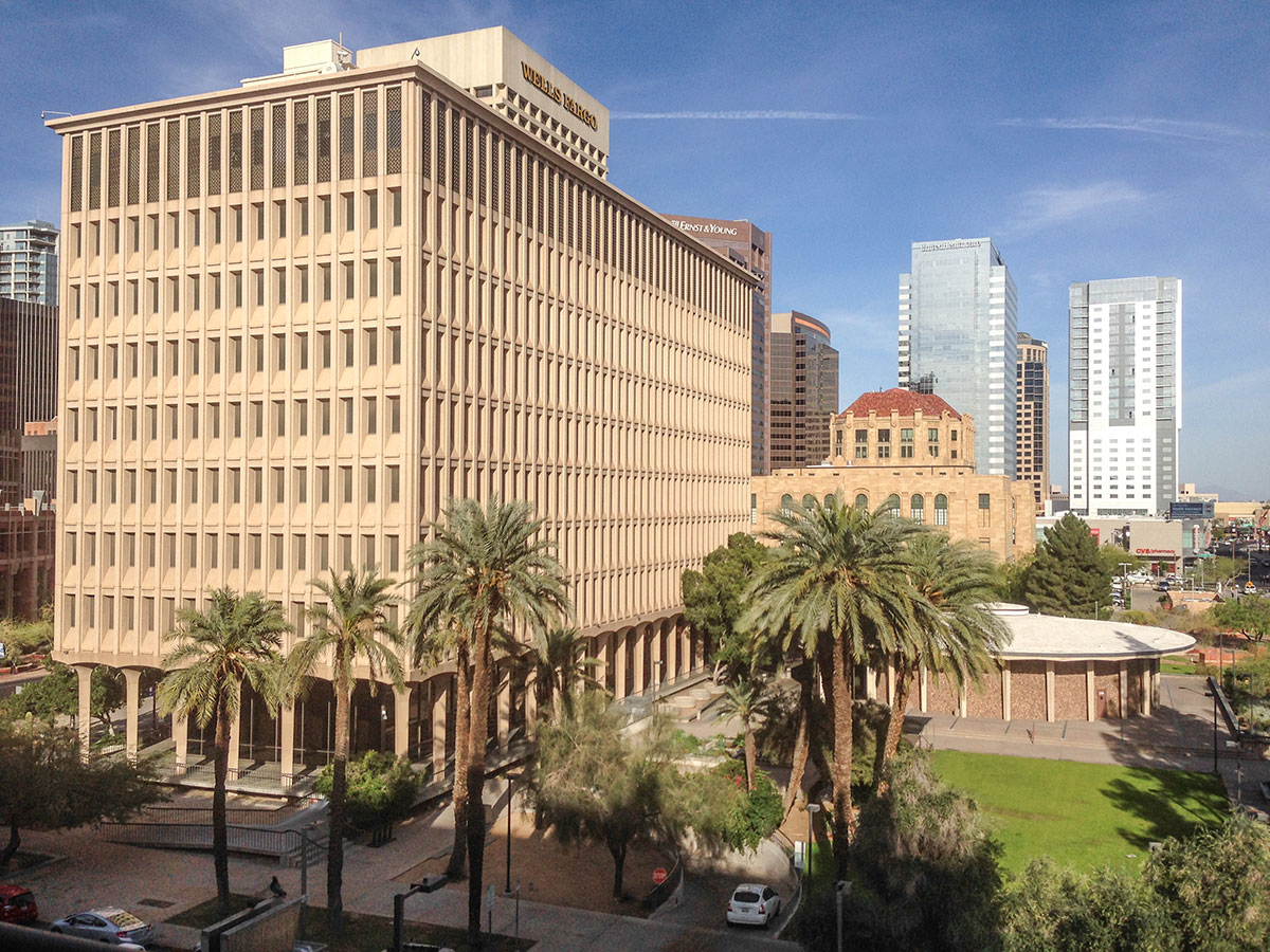 Phoenix Municipal Complex aka Calvin C Goode Building by Haver and Varney