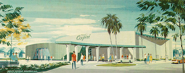 Cine Capri Theater by Jim Salter for Ralph Haver in Phoenix Arizona