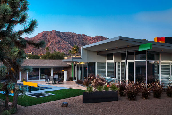 The Admiral Holcomb Residence in Marion Estates on the Modern Phoenix Home Tour 2012