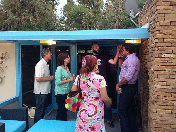 Carlson House by Frank Lloyd Wright during Modern Phoenix Tour