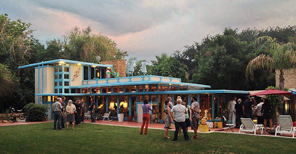 Carlson House by Frank Lloyd Wright during Modern Phoenix Tour