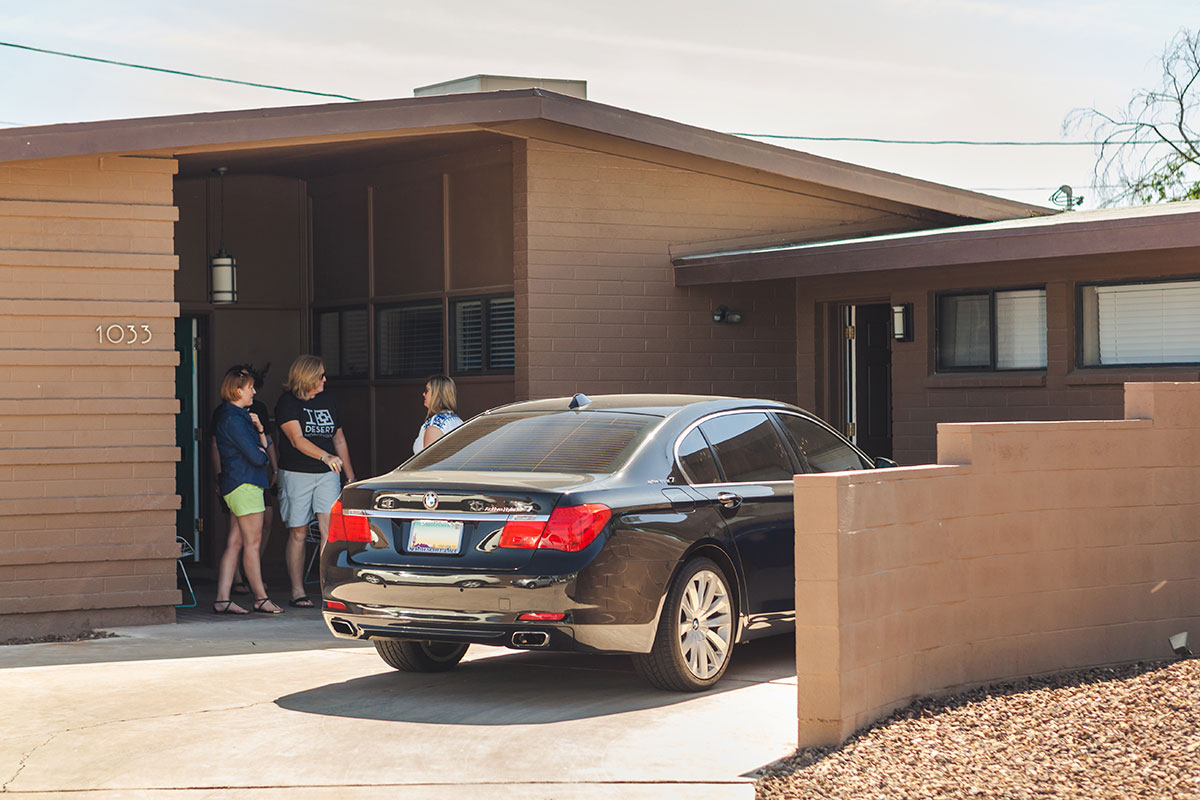 Bluebell House in Papago Gardens, North Tempe on the Modern Phoenix Home Tour 2015 in South Scottsdale