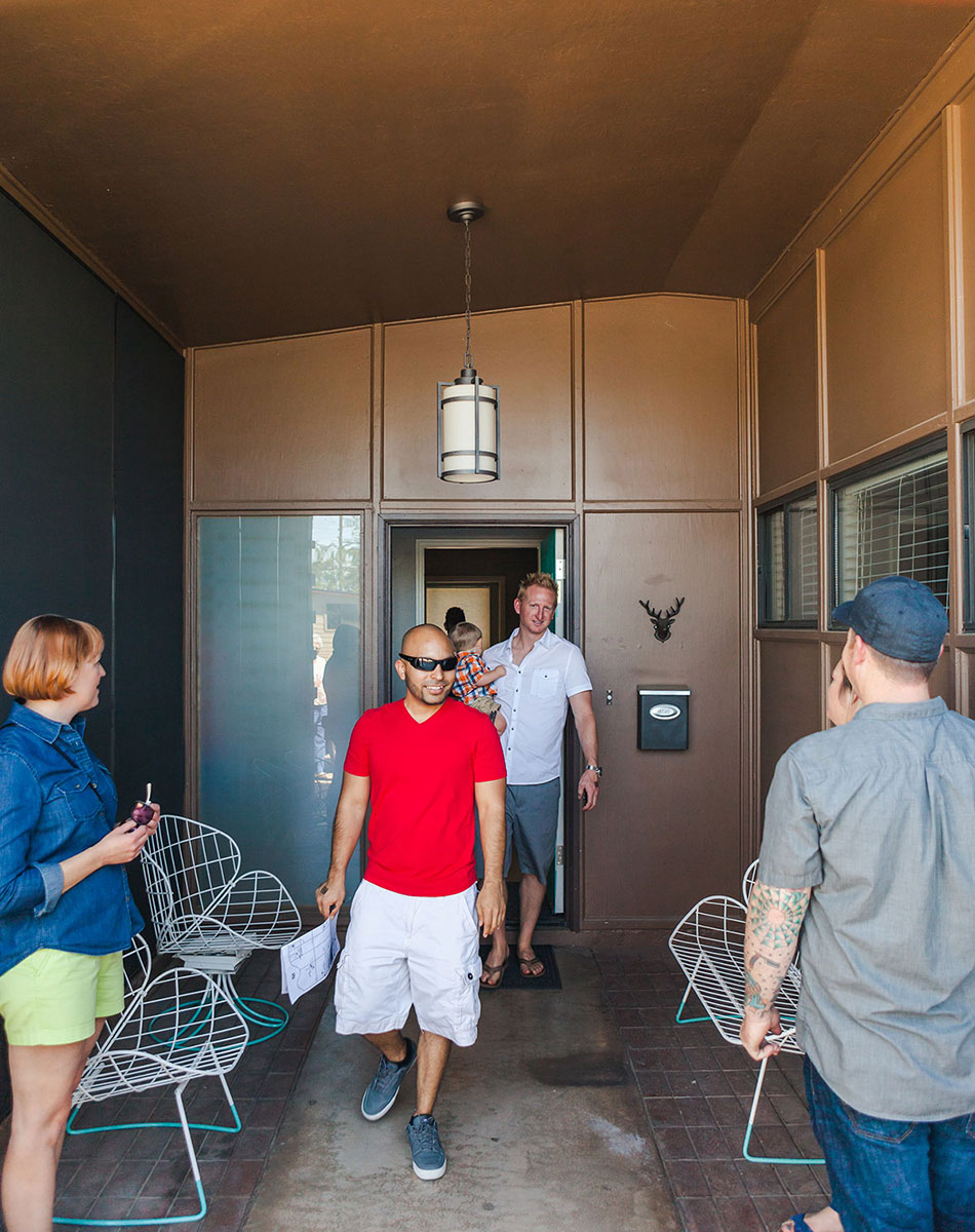 Bluebell House in Papago Gardens, North Tempe on the Modern Phoenix Home Tour 2015 in South Scottsdale