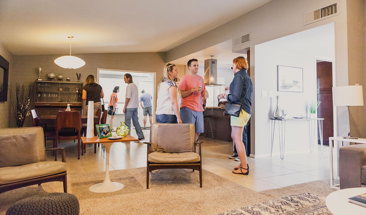 Bluebell House in Papago Gardens, North Tempe on the Modern Phoenix Home Tour 2015 in South Scottsdale