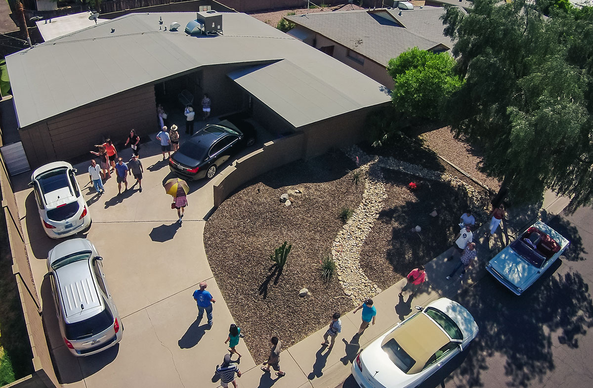 Bluebell House in Papago Gardens, North Tempe on the Modern Phoenix Home Tour 2015 in South Scottsdale