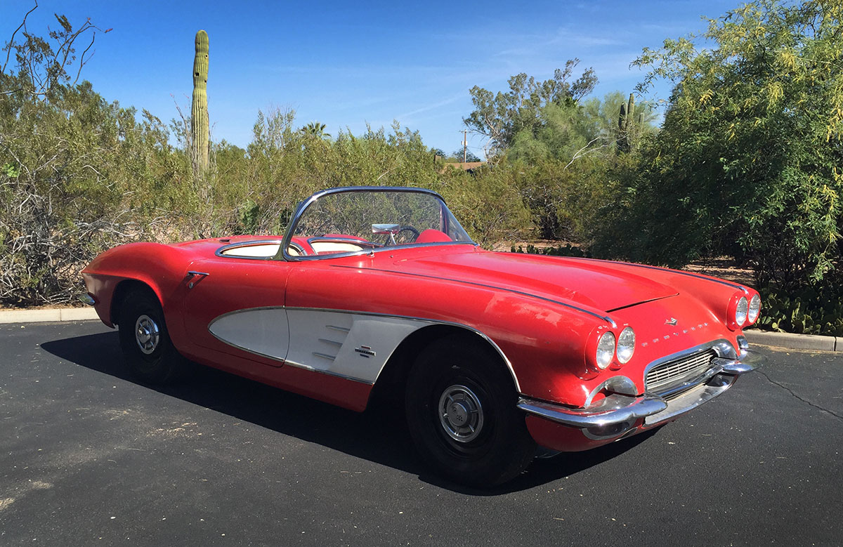 Corvette at the Coffin and King Residence