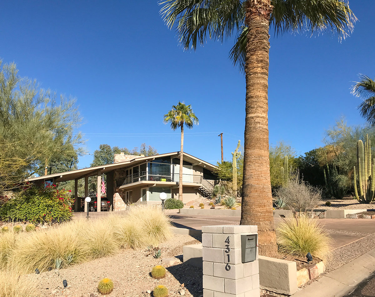 Ralph Haver's Evertson House on the Modern Phoenix Home Tour in Marion Estates 2018