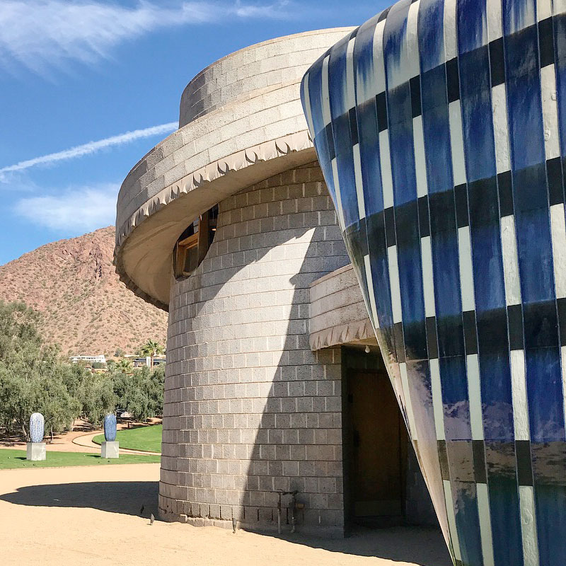 Jun Kaneko at the David Wright House