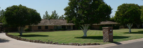 Arcadia neighborhood south of camelback mountain