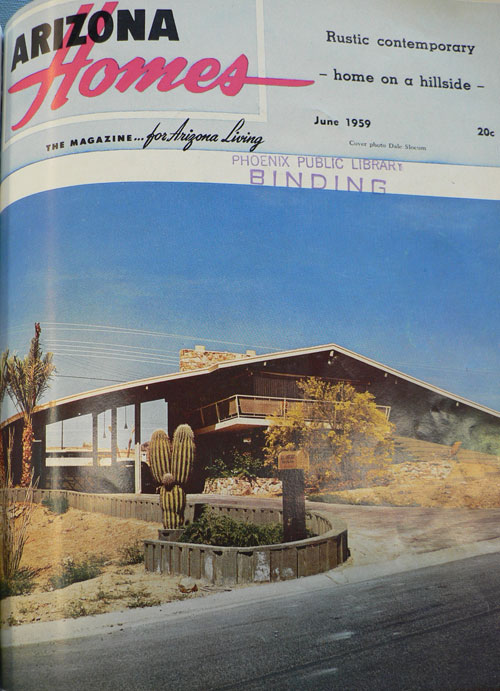 The Evertson Residence designed by Ralph Haver in Phoenix, Arizona