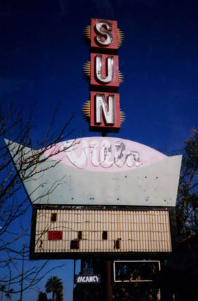 Vintage visuals along Van Buren in Phoenix Arizona