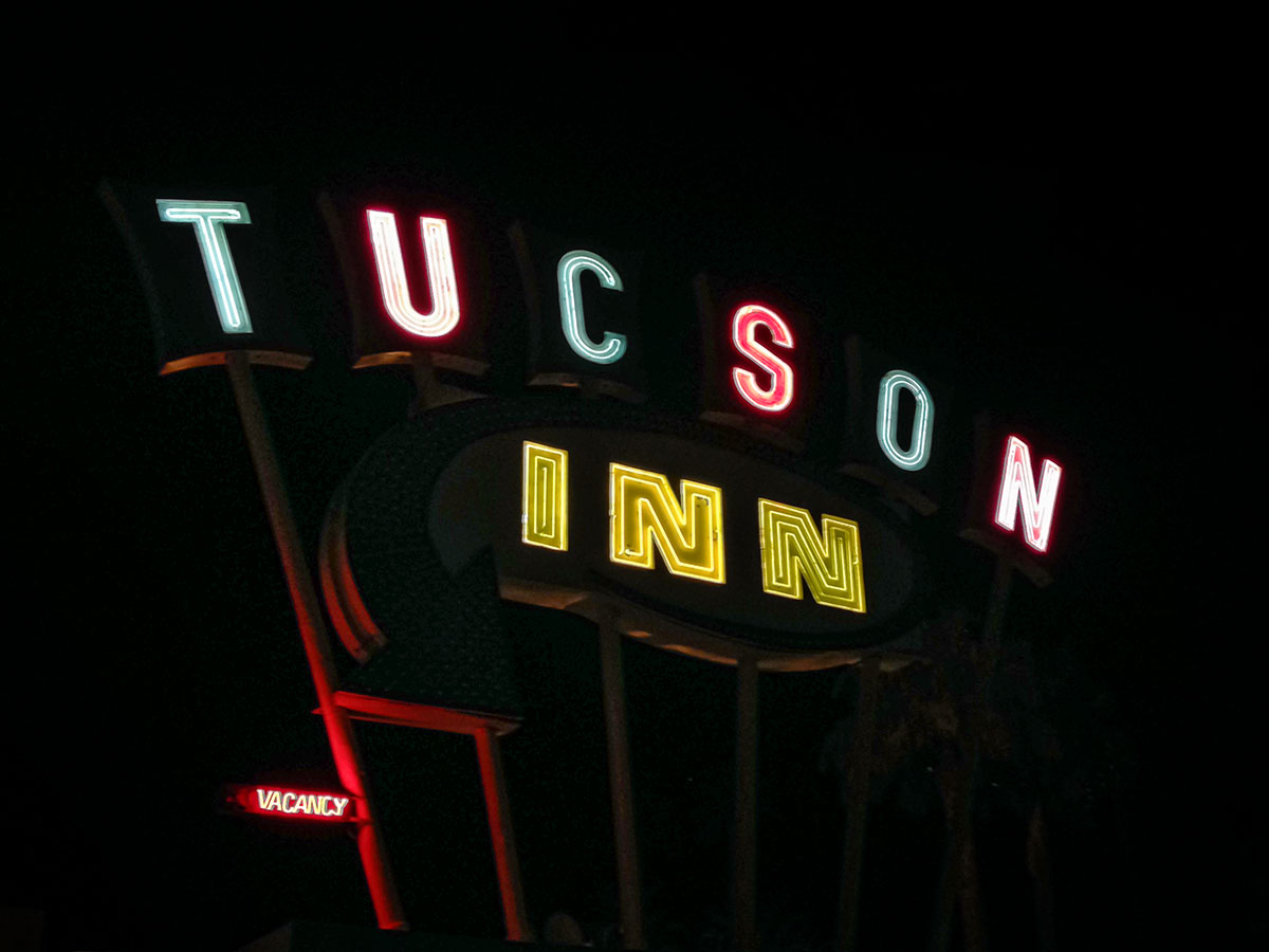 Neon Sign in Tucson Arizona