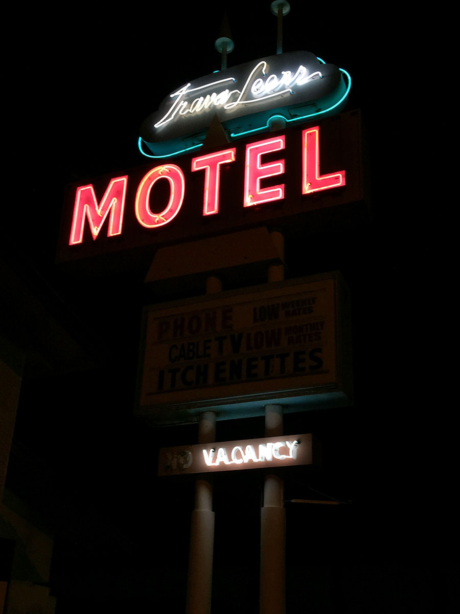 Neon sign in Mesa Arizona