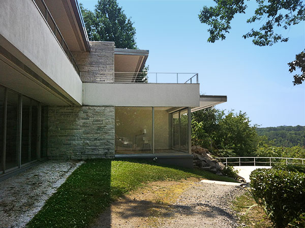 The Rice House in Virginia designed by Richard Neutra