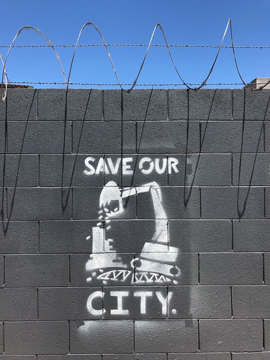 Save Our City, Street Art in Phoenix Arizona