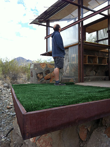 Student Shelter at Taliesin West in Scottsdale Arizona