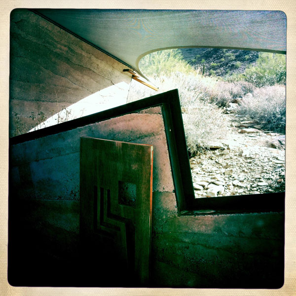 Student Shelter at Taliesin West in Scottsdale Arizona