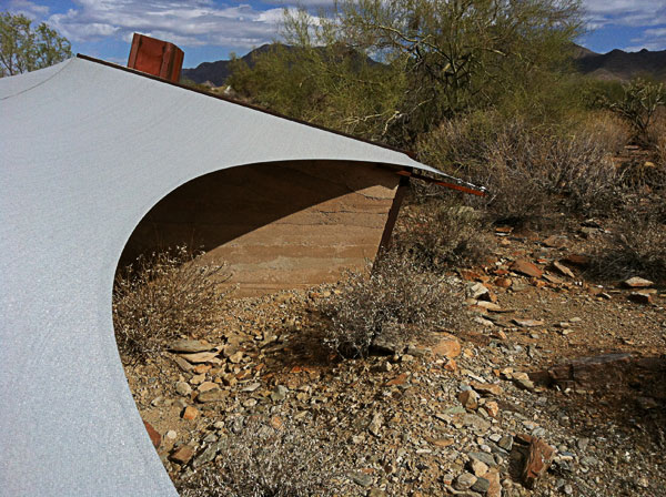 Student Shelter at Taliesin West in Scottsdale Arizona