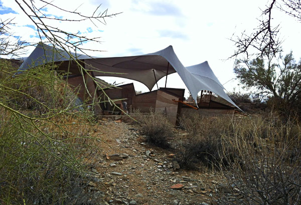 Student Shelter at Taliesin West in Scottsdale Arizona