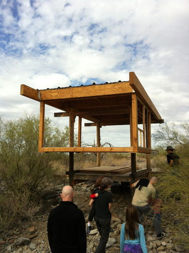 Student Shelter at Taliesin West in Scottsdale Arizona