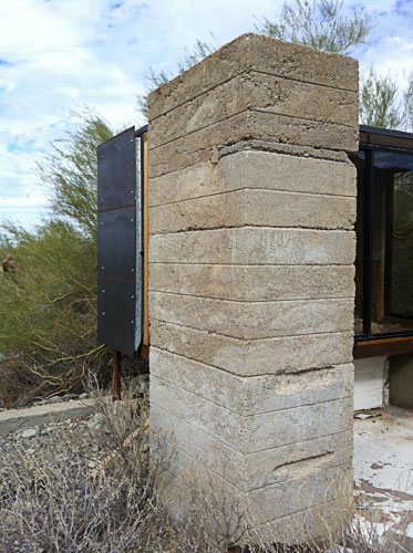 Student Shelter at Taliesin West in Scottsdale Arizona