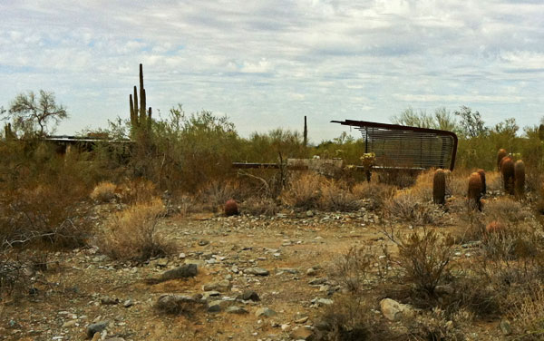 Student Shelter at Taliesin West in Scottsdale Arizona