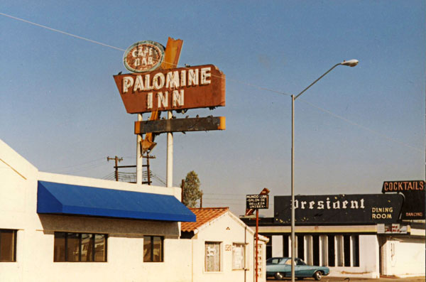 Vintage signage along Van Buren in Phoenix Arizona